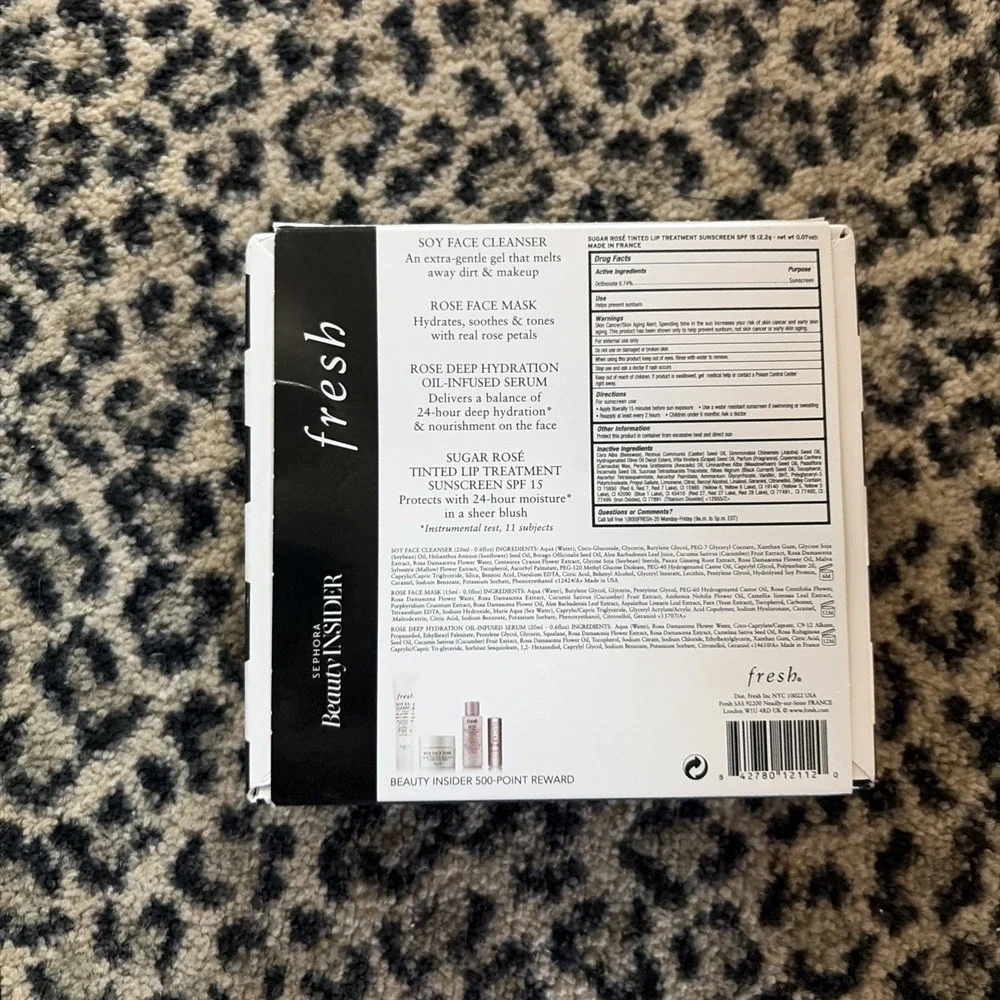 FRESH Non Stop Hydration Deluxe Sample Set of 4, Sephora Beauty Insider-unopened - Picture 4 of 4